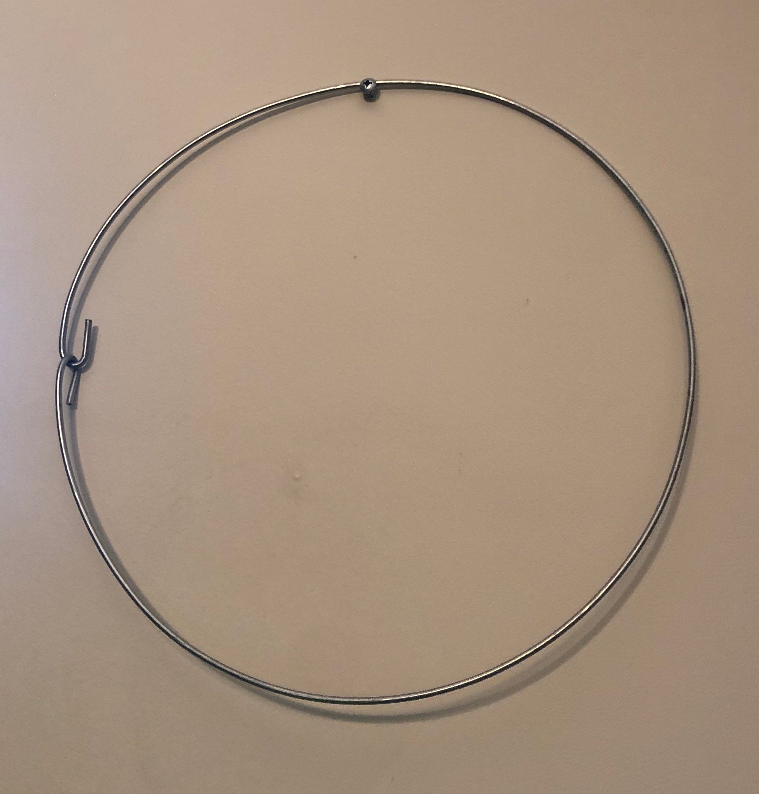 EJGlamos 12 inch crafting ring with adjustable clasp.