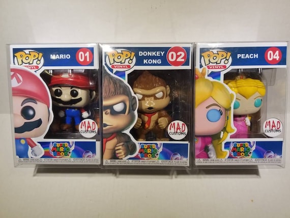 Mario Funko Pop Lot Etsy Denmark