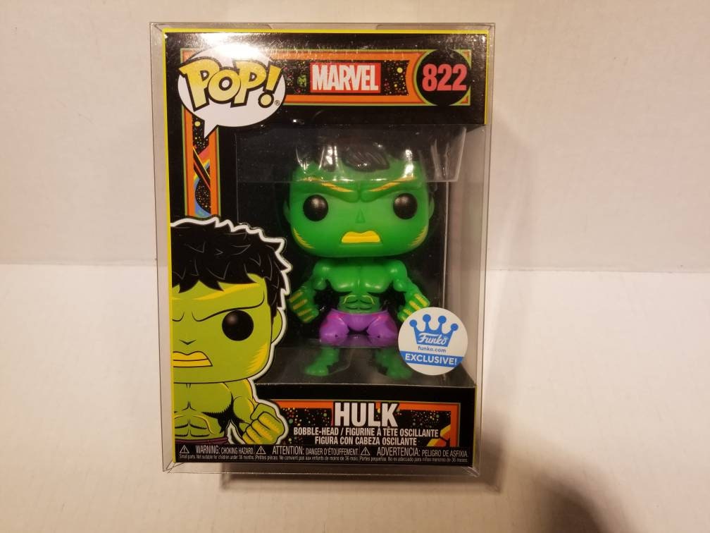 Hulk Blacklight Funko Pop 