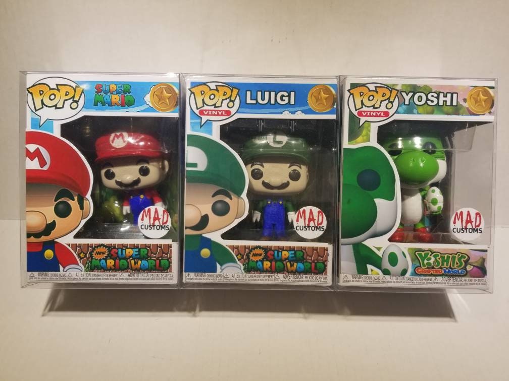 Mario Wonder funko pop lot