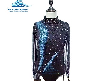 Custom Made Boys/Men Figure Skating Clothes, Dance Costume - M020