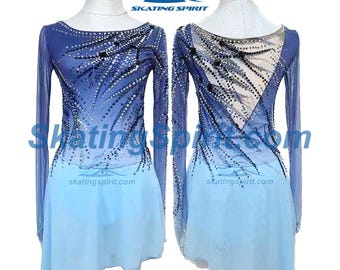 Custom Made Girls and Ladies Figure Skating Dress, Dance Costume - SD227
