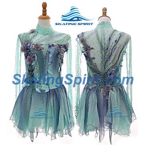 Custom Made Girls and Ladies Figure Skating Dress, Dance Costume - SD102
