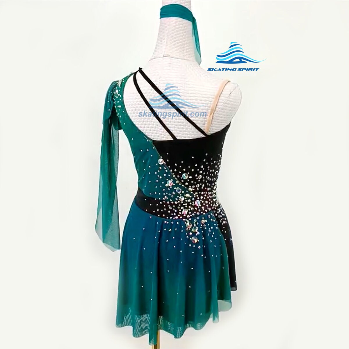 Chausson De Danse Fille Mufeng Robe Patinage Artistique Fille Enfant Justaucorps Cache Coeur Danse Fille