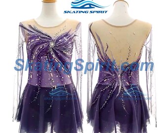 Custom Made Girls and Ladies Figure Skating Dress, Dance Costume - SD361