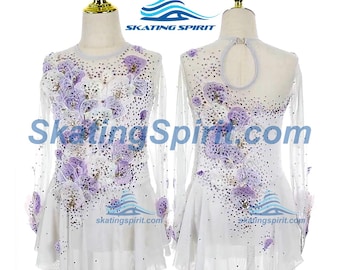 Custom Made Girls and Ladies Figure Skating Dress, Dance Costume - SD370