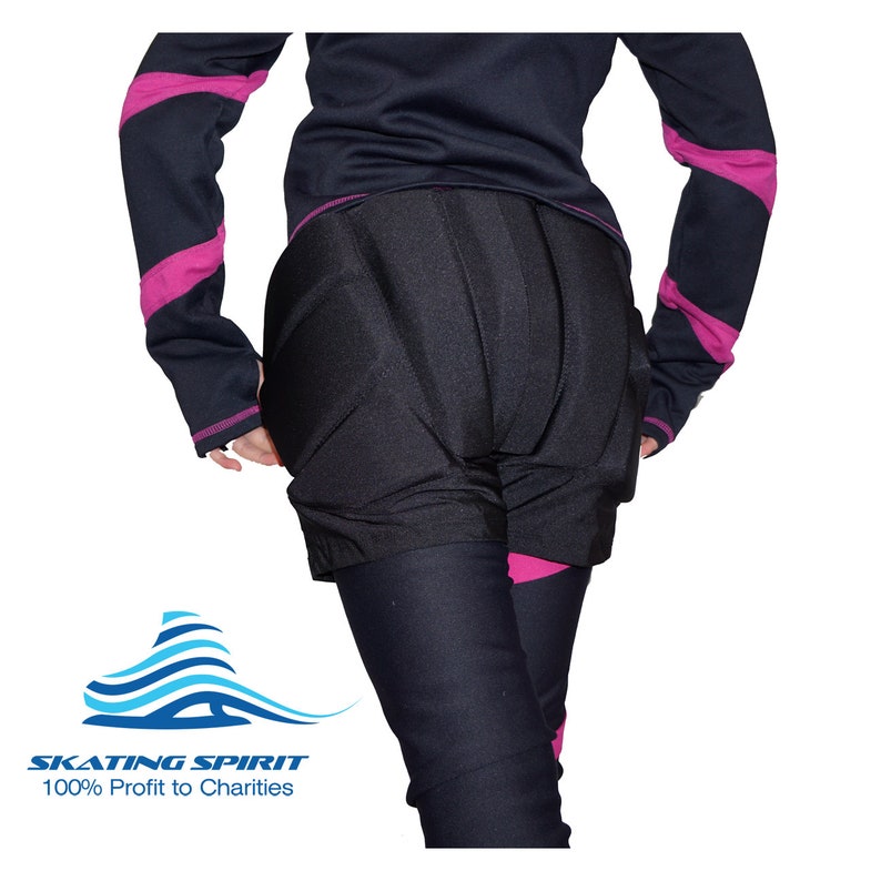 Padded Shorts Protective Crash Pants Tailbone Hip Butt Pads Etsy