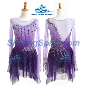 Custom Made Girls and Ladies Figure Skating Dress, Dance Costume - SD135