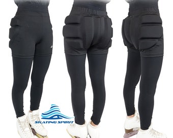 Pantaloncini Da Ciclismo Imbottiti - Protezione Per Fianchi E Coccige, Adatti Per Ciclismo, Sci E Pattinaggio
