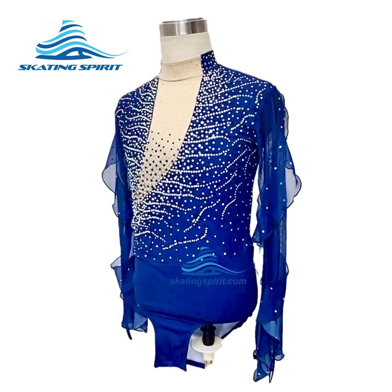 Custom Made Boys/men Figure Skating Clothes, Dance Costume - M034 - Etsy