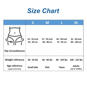 Puede incluir: Tabla de tallas para ropa con medidas en pulgadas y cent&iacute;metros, y referencias de peso y edad. La tabla incluye las tallas S, M, L y XL.