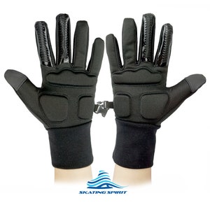 Padded Figure Skating Gloves (1 pair) - Keep Hands Dry, Warm, and Protected