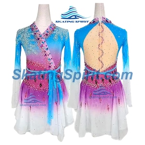 Custom Made Girls and Ladies Figure Skating Dress, Dance Costume - SD068 (Mulan)