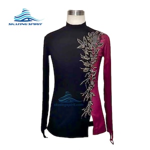 Maßgeschneiderte Jungen/Herren Eiskunstlauf Kleidung, Tanzkostüm - M032