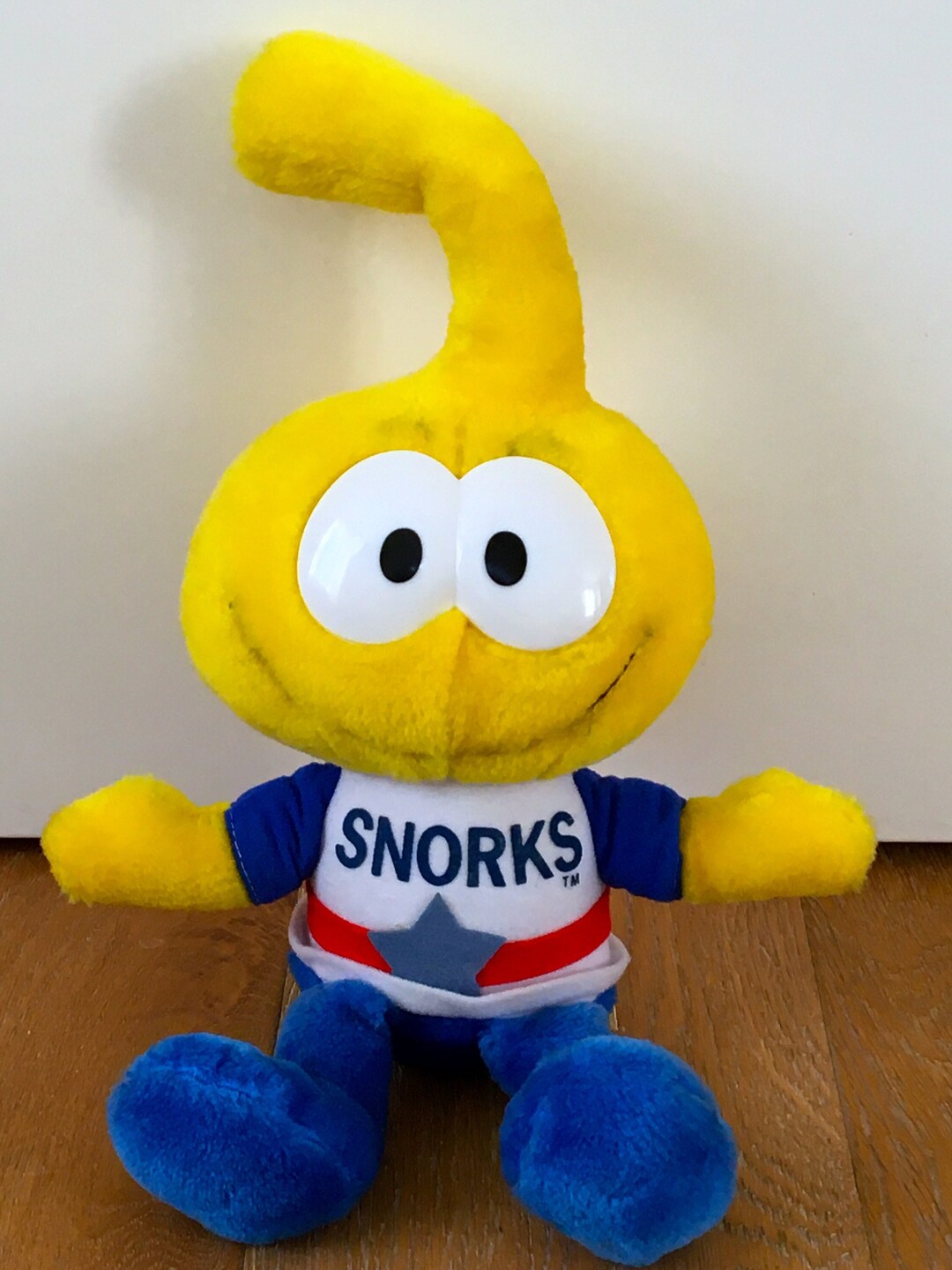 Vintage 1980's Snorks Plush Allstar Seaworthy Snorks Etsy