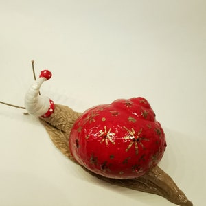 Lumaca, Natale, decorazione, lumaca