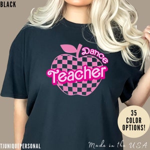 Dance Teacher Shirt, In My Teacher Era Shirt, Retro Dance Teacher Shirt, Dance Lover, Back To School Shirt, Dance Teacher Gifts, T825