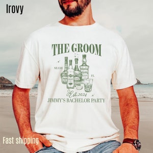 The Groom Bachelor Party Shirts, Groomsmen Shirts, Custom Bachelor Party Gifts, Funny Bachelor Shirts, Group Bachelor Shirts,20 CC1555