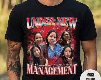 Bachelor Party Face Shirt, Funny grooms Shirt, Bride face Shirt Bachelor Party Shirt For Groom Under New Management Shirt Bootleg Tee, T1646
