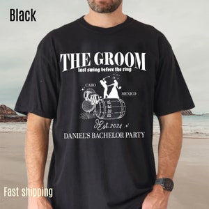 The Groom Bachelor Party Shirts, Groomsmen Shirt, Custom Bachelor Party Gifts, Group Bachelor Shirt, Golf Bachelor Party Shirt, 8 CC1605