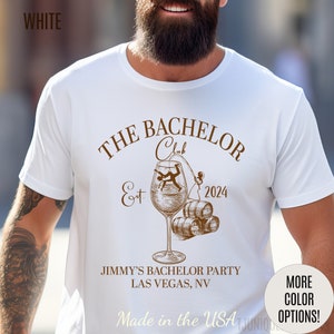 Custom Funny Bachelor Party Shirts, Groomsmen Shirts, Custom Bachelor Party Gifts, Funny Bachelor Shirts, Group Bachelor Shirts, 18 T1589