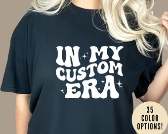 Camisa de era personalizada, camisa de era personalizada de mi era, traje de concierto, regalo para fan girl, camisa personalizada de mi era, T837