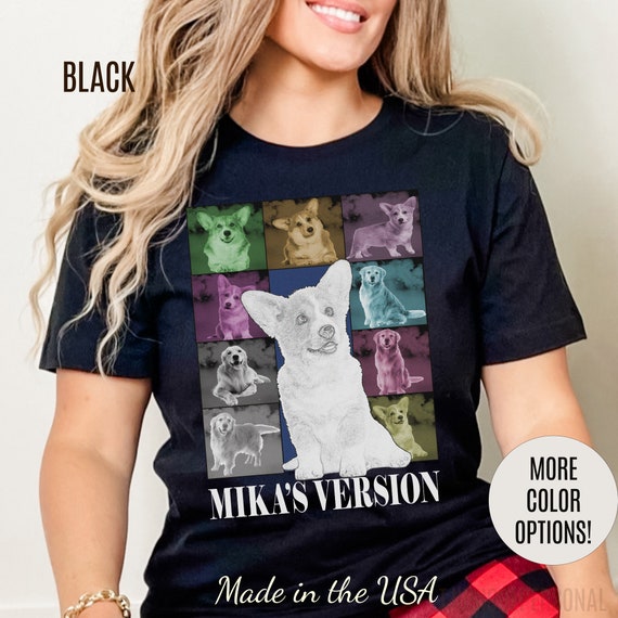 Custom Era's Tour Shirt, Personalized Dog Bootleg Shirt, Custom