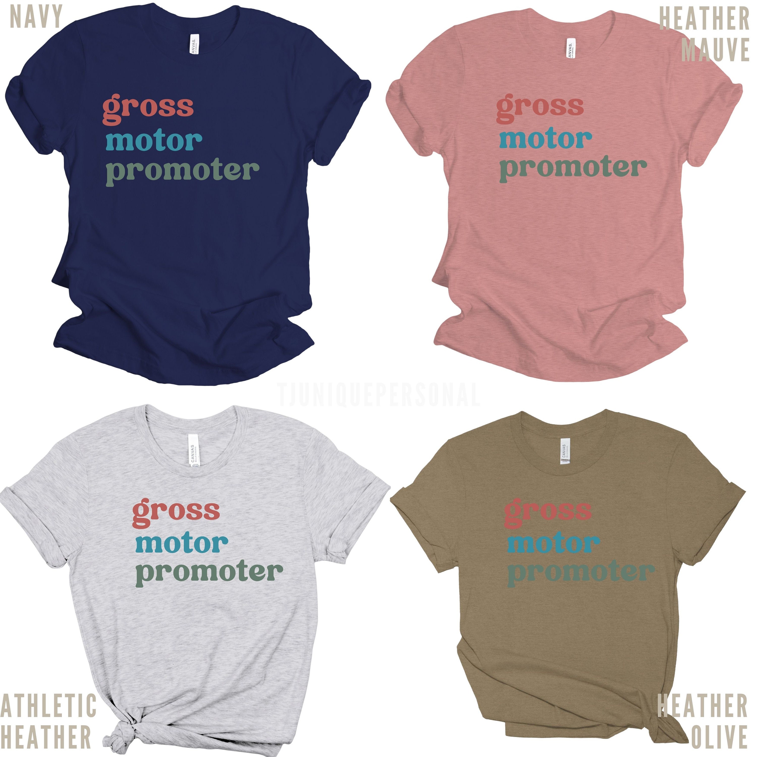 Discover Gross Motor Promoter Shirt, Physical Therapy Graduate, Physical Therapy Shirt, Physical Therapist Shirt for Women, T567