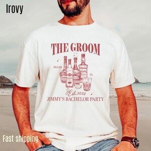 The Groom Bachelor Party Shirts, Groomsmen Shirts, Custom Bachelor Party Gifts, Funny Bachelor Shirts, Group Bachelor Shirts,14 CC1555