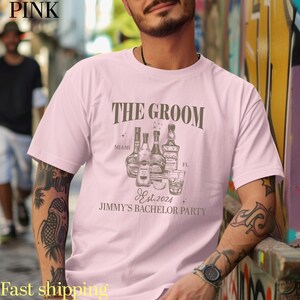 The Groom Bachelor Party Shirts, Groomsmen Shirts, Custom Bachelor Party Gifts, Funny Bachelor Shirts, Group Bachelor Shirts, 15 T1555