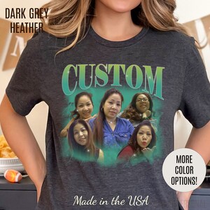 Custom Your Own Bootleg Tee, Retro Custom Bootleg Rap Tee, Custom Your Photo, Insert Your Design, Vintage Graphic 90s Tshirt, T1381