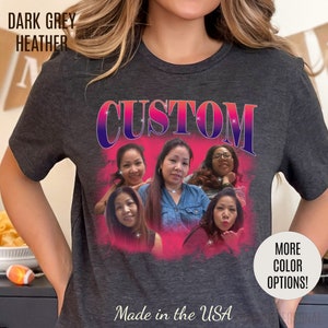 Custom Your Own Bootleg Tee, Retro Custom Bootleg Rap Tee, Custom Your Photo, Insert Your Design, Vintage Graphic 90s Tshirt, T1380