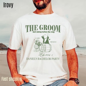 The Groom Bachelor Party Shirts, Groomsmen Shirt, Custom Bachelor Party Gifts, Group Bachelor Shirt, Golf Bachelor Party Shirt, 20 CC1605