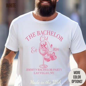 Custom Funny Bachelor Party Shirts, Groomsmen Shirts, Custom Bachelor Party Gifts, Funny Bachelor Shirts, Group Bachelor Shirts, 19 T1589