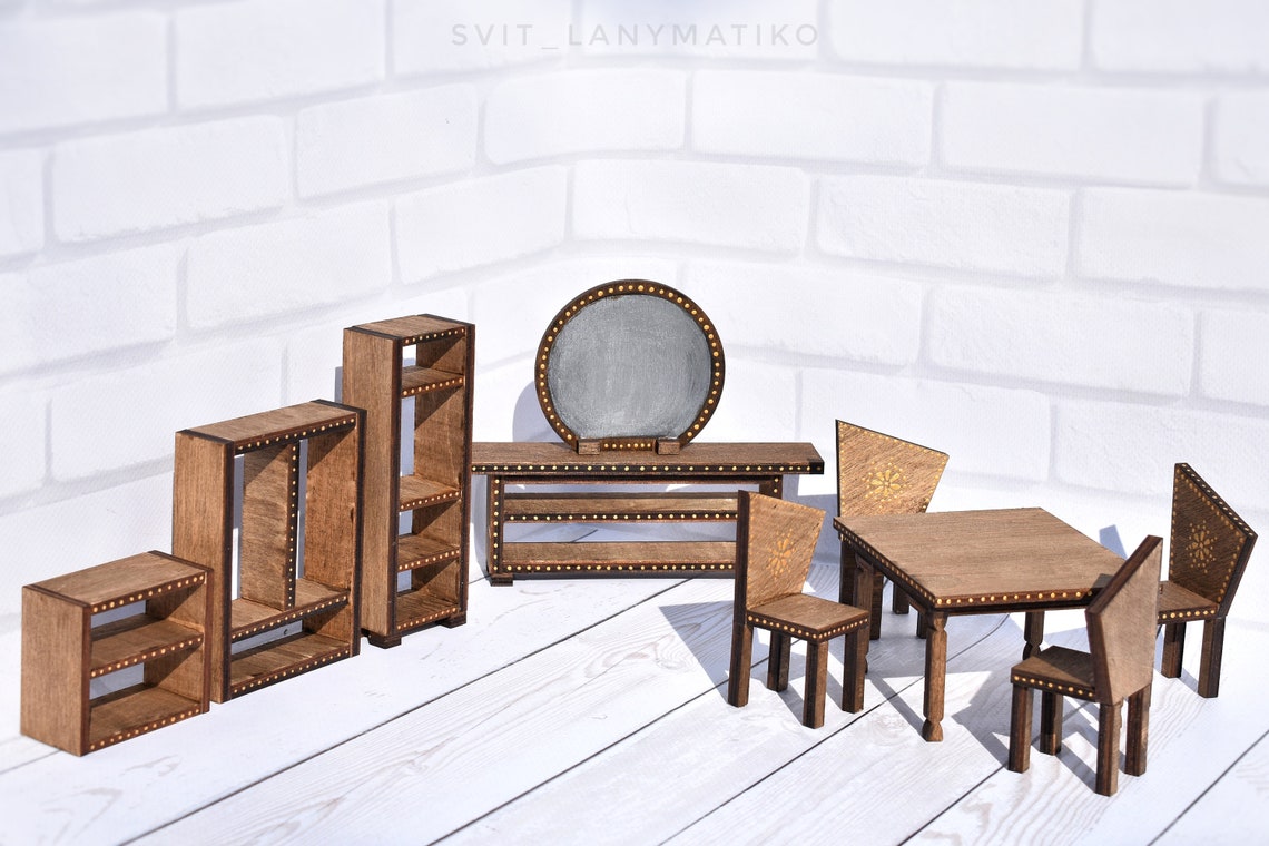 112 scale dollhouse furniture Dollhouse furniture for kids Etsy
