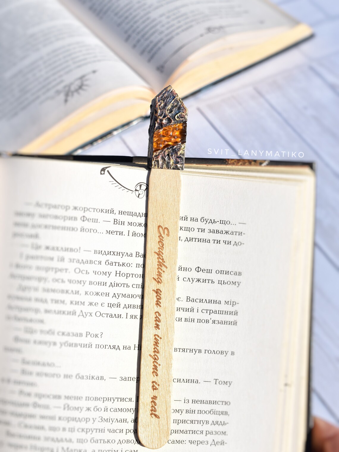 Wood Bookmark Personalized, Customizable Bookmark, Wooden Bookmark