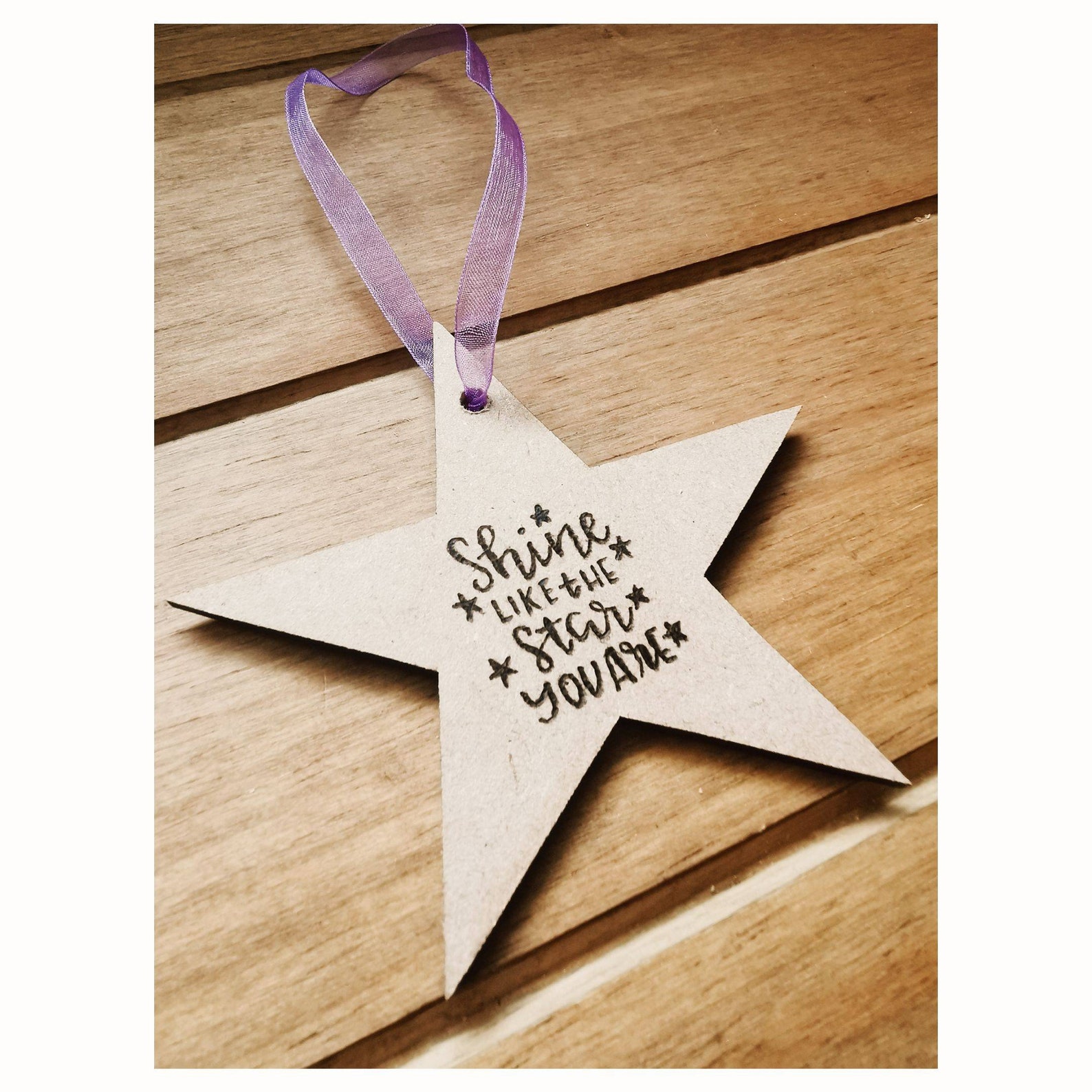Shine Like The Star You Are Motivational Uplifting Quote Etsy