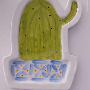 svuotatasche cactus in ceramica