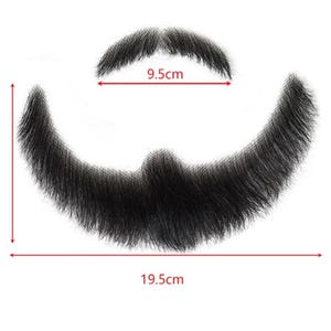 Film-Worthy Fake Beard and Mustache Set Hand-Knotted Realism for Men Theatrical Tulle Wig and Resting Beard Face Tee Combo for TV and Stage