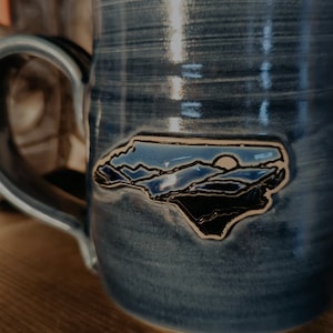 Blue Ridge Mountains ceramic mug