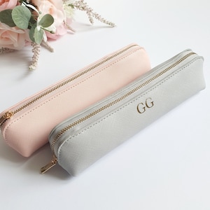Astuccio personalizzato, astuccio per accessori personalizzato, astuccio per il trucco personalizzato, mini astuccio per accessori, piccola astuccio per il trucco, borsa monogramma, regalo