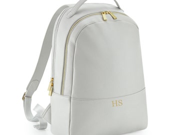 Personalised Backpack, Women's Backpack, Personalised Hand Luggage, Monogram Rucksack, Custom Travel Bag, Gift for Her, Birthday Gift