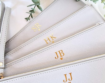 Personalised Clutch Bag, Bridesmaid Gift, Maid of Honour Gift, Gift for Her, Hen Party Gift, Bacherolette Favor, Bridesmaid Proposal