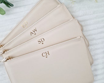 Personalised Clutch Bag, Personalised Bridesmaid Gift, Personalised Handbag, Maid of Honour Gift, Gift for Her, Hen Party Gift