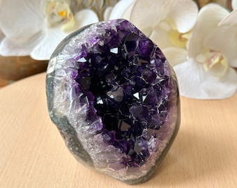 Amethyst Druse Geode AA quality from Uruguay