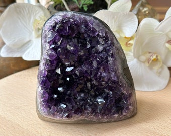 Amethyst Druse Geode AA quality from Uruguay