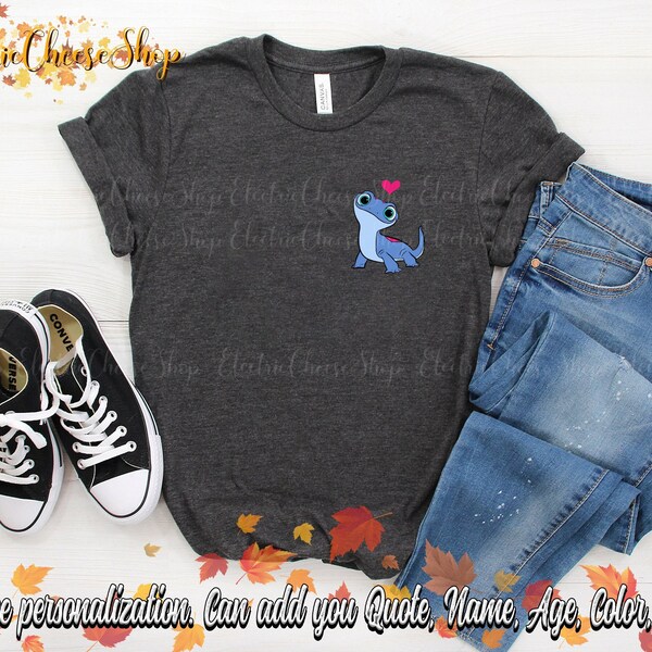 FROZEN SALAMANDER BRUNI Sweatshirt, Disney World Shirt, Disneyland Shirt, Disney Cruise Shirt, Bruni Sweatshirt