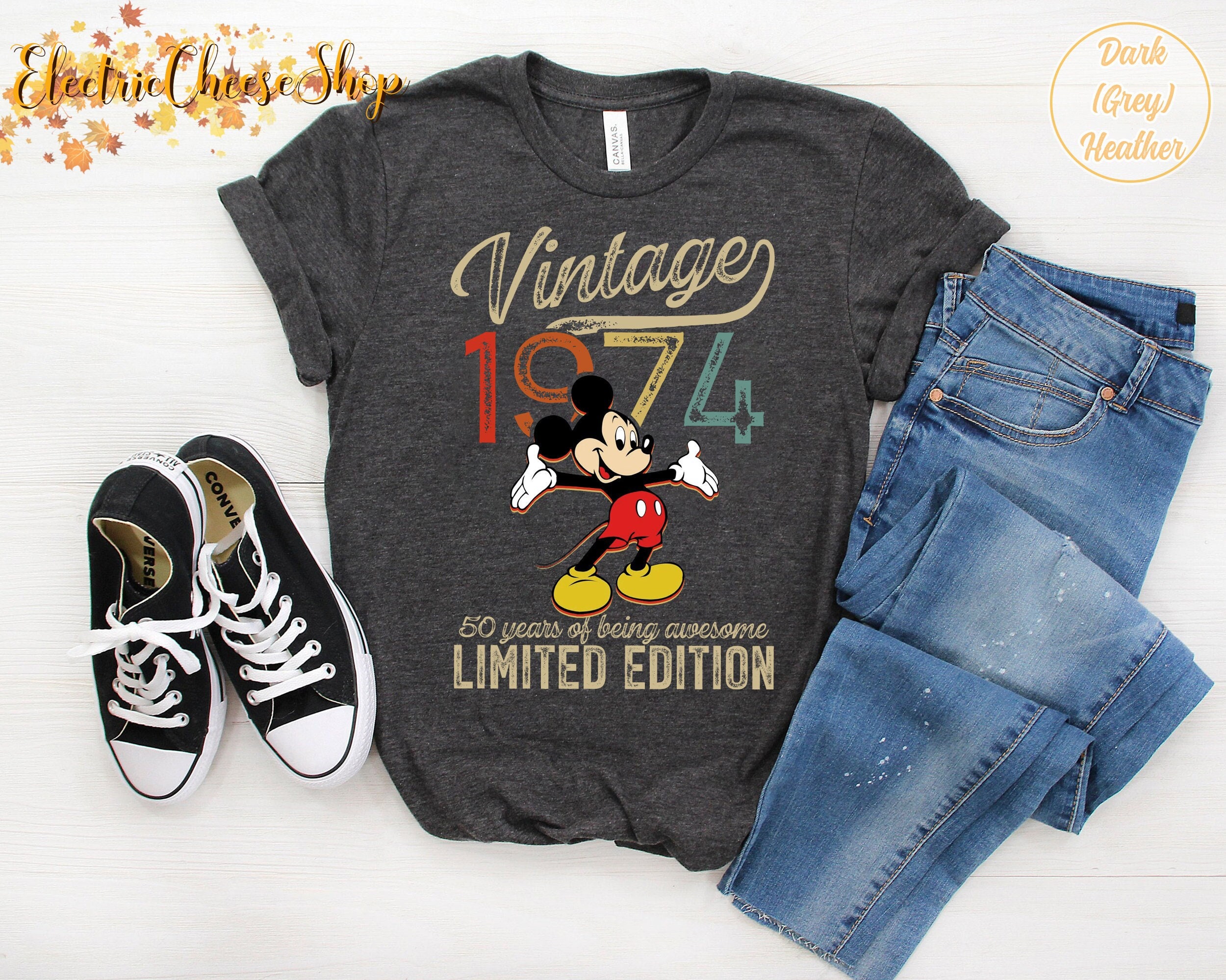 Vintage Mickey Mouse Shirt - Up to 60% Off - Etsy