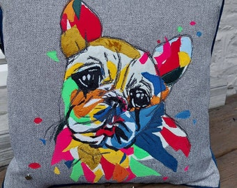 Französische Bulldogge Kissen