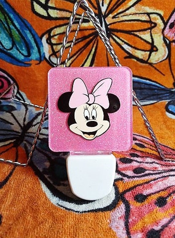 Hand made Minnie Mouse inspired Lantern night light disney lamp 